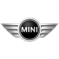 MINI logo with wings on a white background