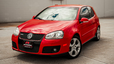 Giveaway vehicle, front three-quarter view