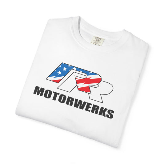 American Flag Tee — White