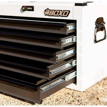 BoxoUSA 26" 5-Drawer Hand Carry Tool Box ECC26501L-SBK-BK
