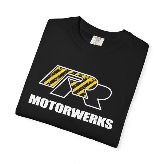 RRMW Logo Tee — Black & Yellow