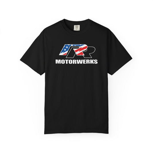 American Flag Tee — Black
