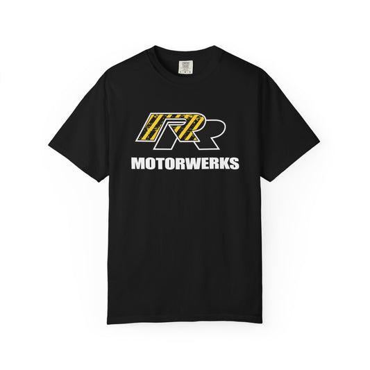 RRMW Logo Tee — Black & Yellow