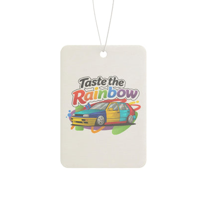 Car Air Freshener — 'Taste the Rainbow'
