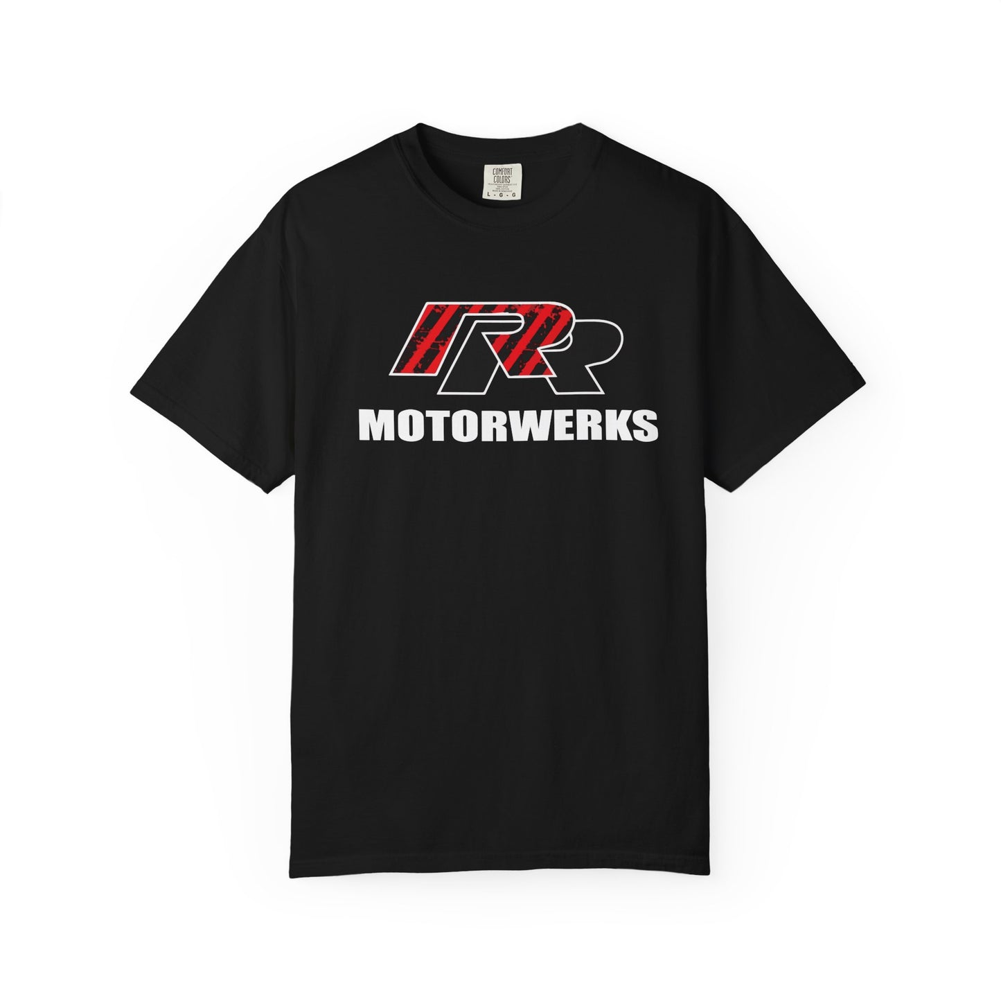 RRMW Logo Tee — Black & Red