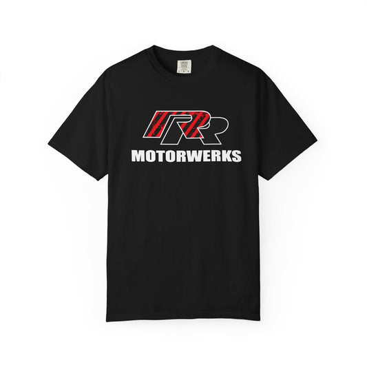 RRMW Logo Tee — Black & Red