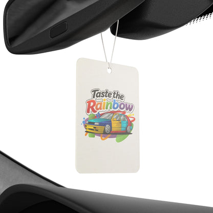 Car Air Freshener — 'Taste the Rainbow'