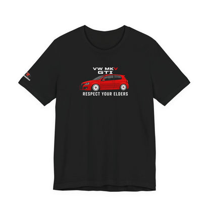 VW MKV GTI "Respect Your Elders" T-Shirt
