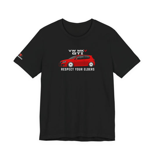 VW MKV GTI "Respect Your Elders" T-Shirt