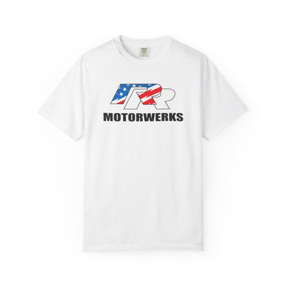 American Flag Tee — White