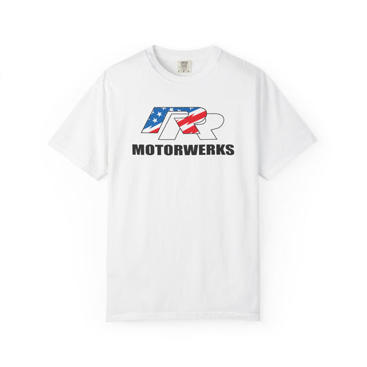 American Flag Tee — White