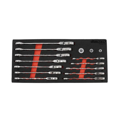 BoxoUSA Metric and SAE Master Tool Set | Elite, 452-Pieces MTS-3