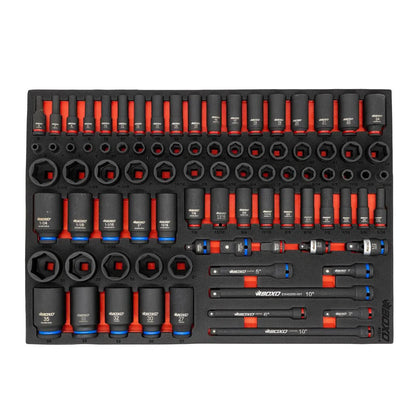 BoxoUSA Metric and SAE Master Tool Set | Elite, 452-Pieces MTS-3
