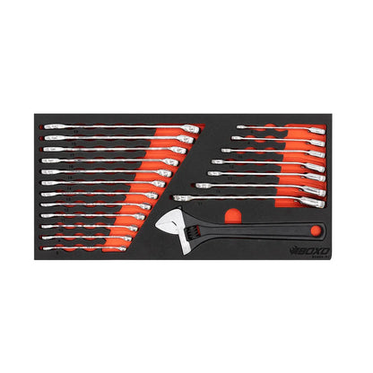 BoxoUSA KartBox | 69-Piece Metric Karting 3-Drawer Hand Carry Tool Box GOKARTBX1-BK