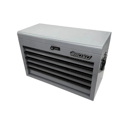 BoxoUSA 26" 5-Drawer Hand Carry Tool Box ECC26501L-GY-BK