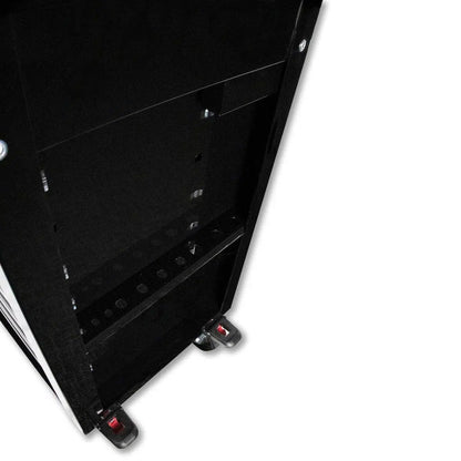 BoxoUSA Pro Series | 35" 5-Drawer Flip-Top Service Cart Tool Box with 222-Piece Master Tool Set 35FBM-BK-R