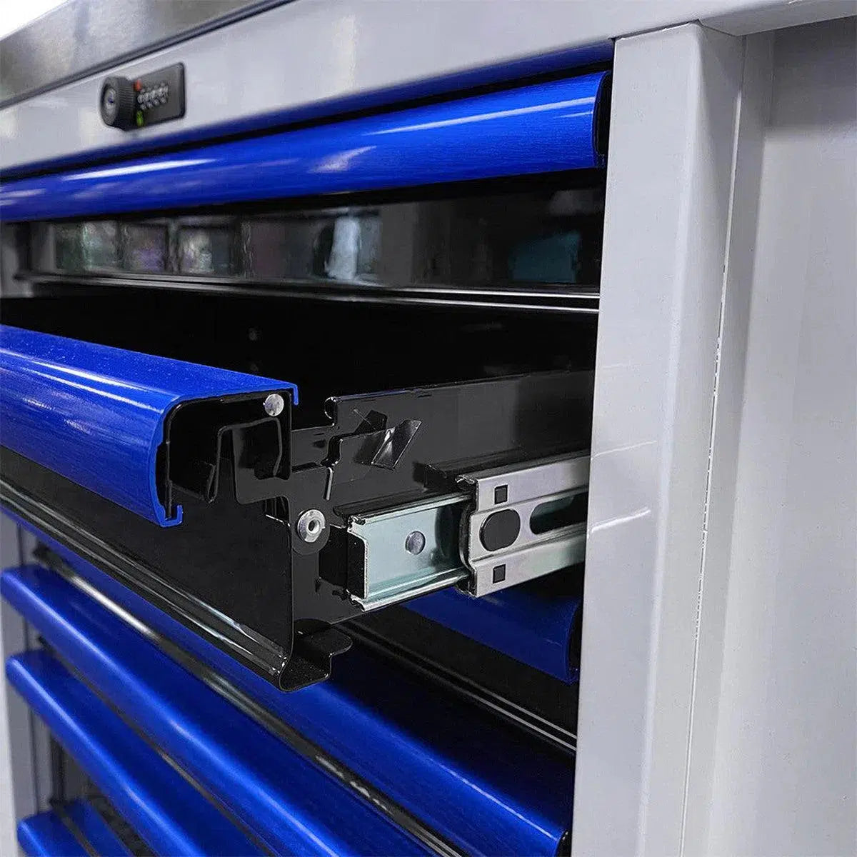 BoxoUSA Pro Series | 45” 12-Drawer Workstation Tool Box UAT451121L-BK-R