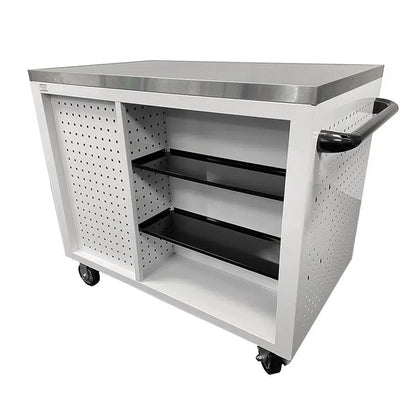BoxoUSA Pro Series | 45” 12-Drawer Workstation Tool Box UAT451121L-BK-R