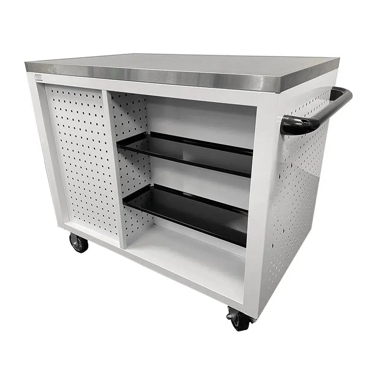 BoxoUSA Pro Series | 45” 12-Drawer Workstation Tool Box with 222-Piece Master Tool Set 45WSM-BK